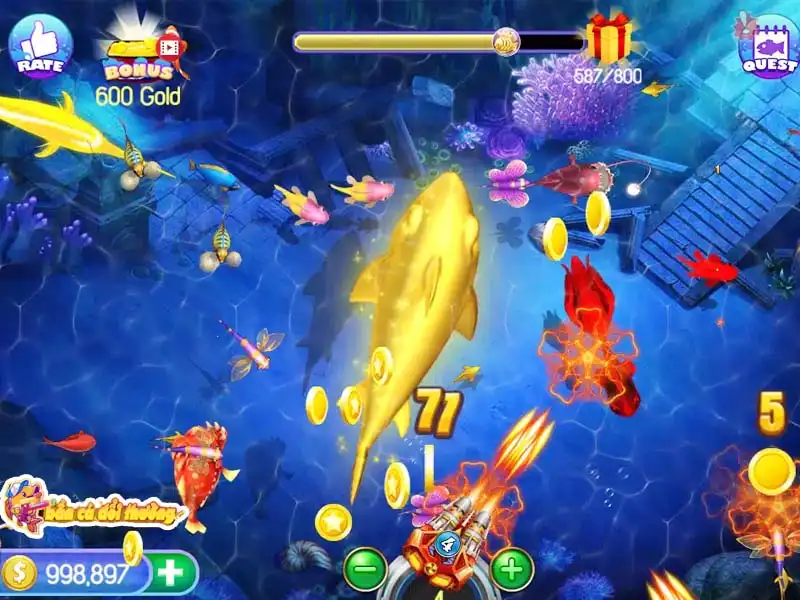 Nghệ thuật bắn tỉa tỏ rõ sự hiệu quả khi săn cá